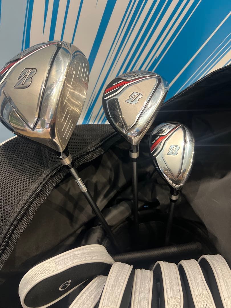 【美品】ブリヂストン BG-100 メンズゴルフクラブセット 11本 初心者 S
