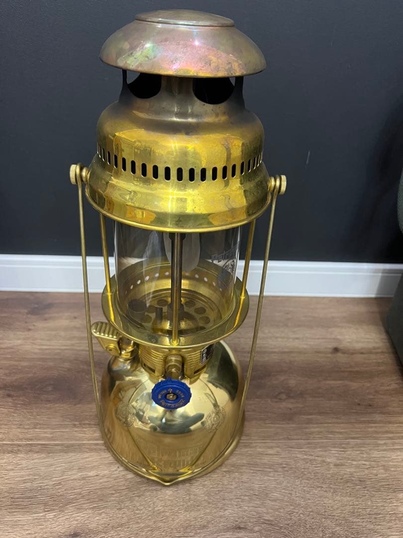 希少品 エラー品 Petromax HK500 ランタン 真鍮製 灯油　ケロシン