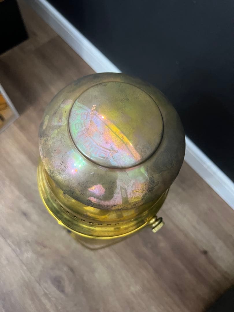 希少品 エラー品 Petromax HK500 ランタン 真鍮製 灯油　ケロシン