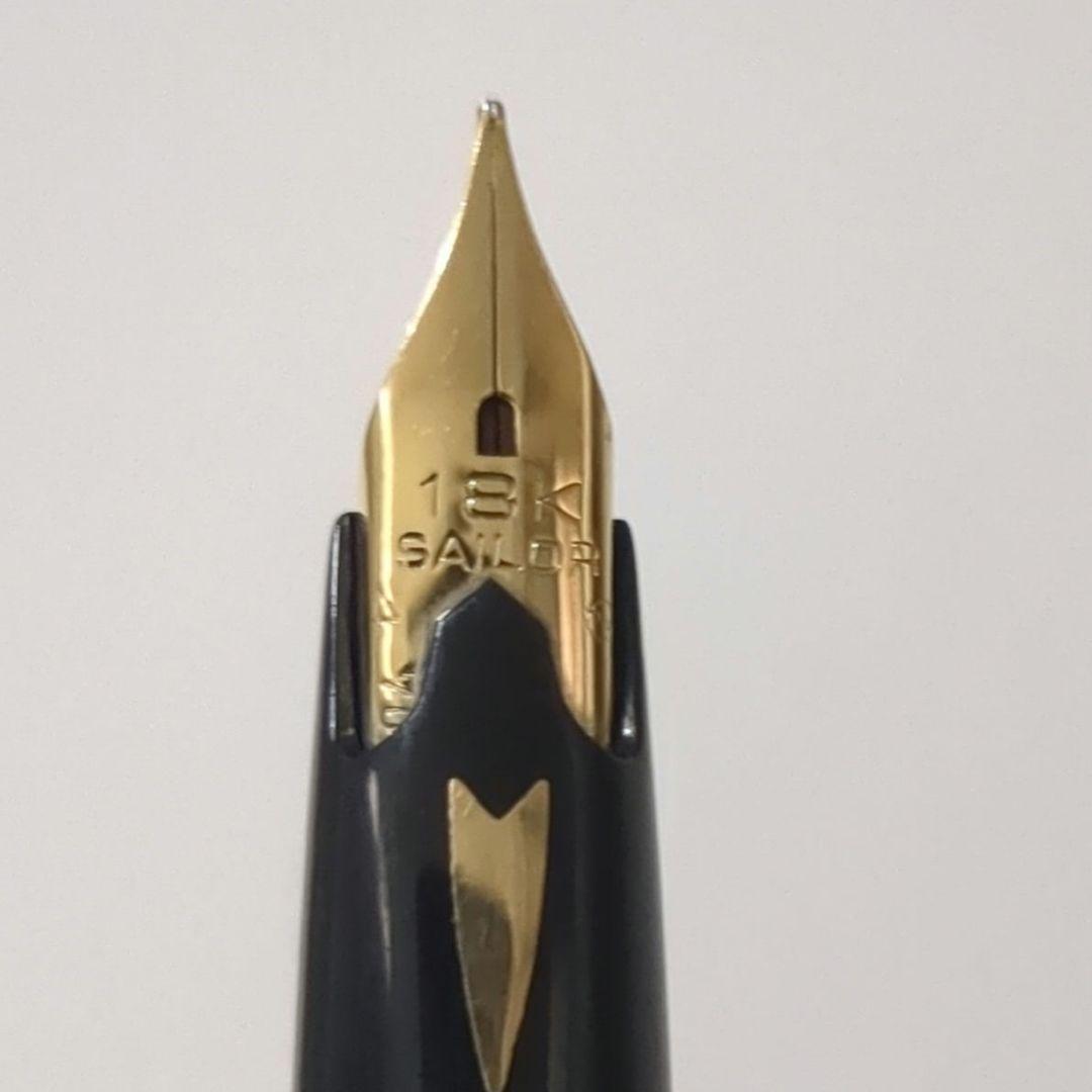 セーラー万年筆　ペン先18K　銘木シリーズ　鉄刀木　PILOTインクセット