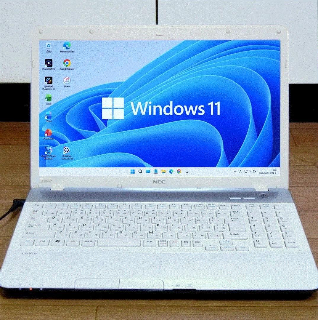 Core i5 SSD メモ8G オフィス付 NEC LaVie ノートパソコン - メルカリ