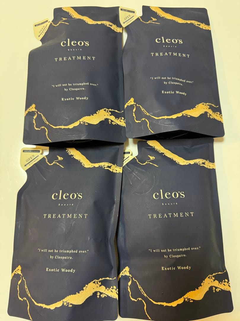 cleos TREATMENT 4個セット エキゾチックウッディ