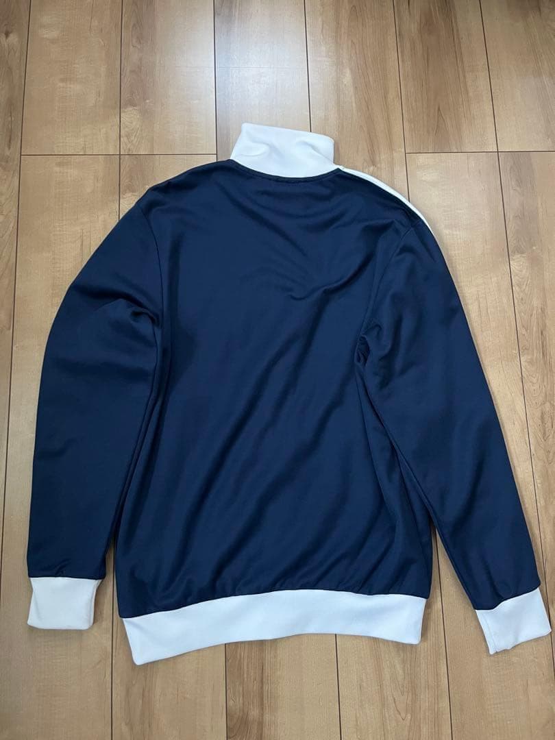 adidas ベッケンバウアー トラックジャケット ジャージ 紺　XL