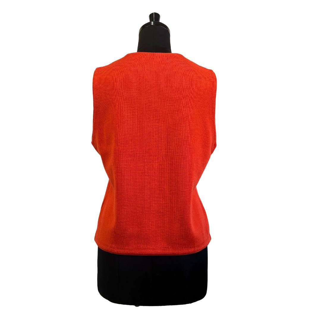 Chloe Golf クロエゴルフ 柄入りニットベスト M