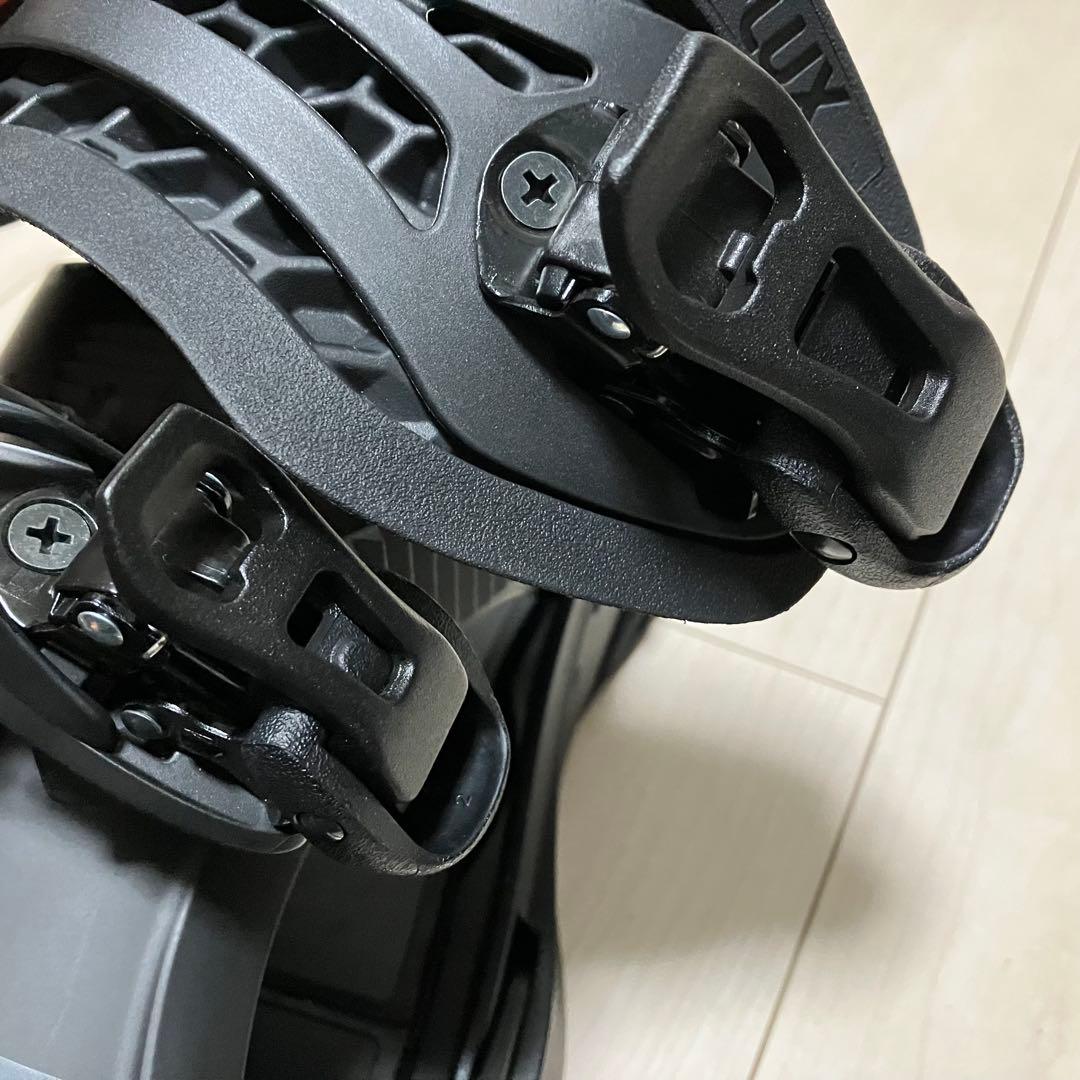 【まがつくん専用】24-25 FLUX XF Mサイズ ブラック バインディング