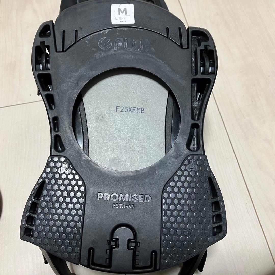 【まがつくん専用】24-25 FLUX XF Mサイズ ブラック バインディング