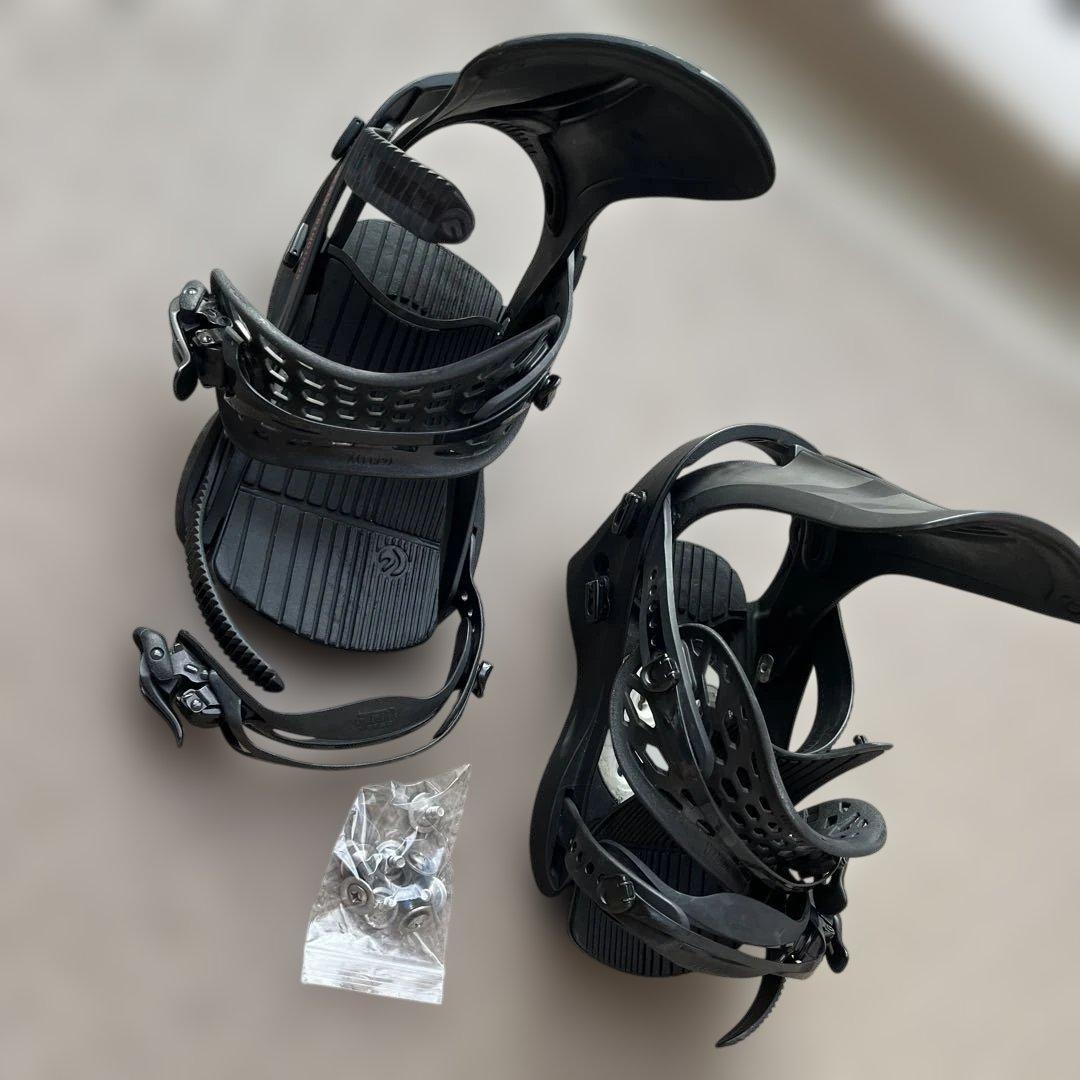 FLUX スノーボード ビンディング ブラック