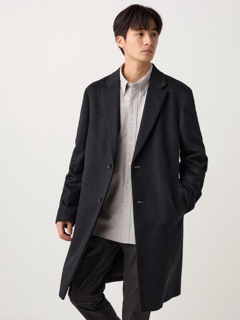 希少サイズ/3XL】UNIQLO ウール カシミヤチェスターコート 2024 - メルカリ