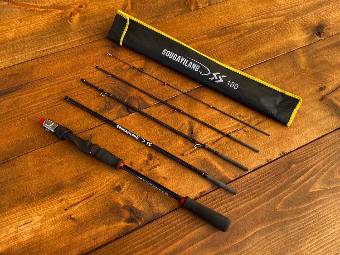 釣り竿セット ベイトロッド 6ft 180cm バス釣り kastking 軽量