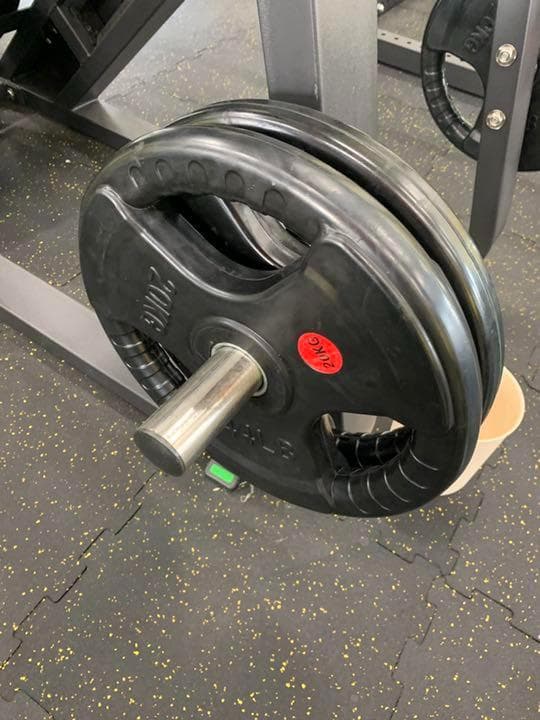 50㎜ラバープレート　20kg 4枚15㎏2枚10㎏２枚5㎏2枚2.5㎏2枚