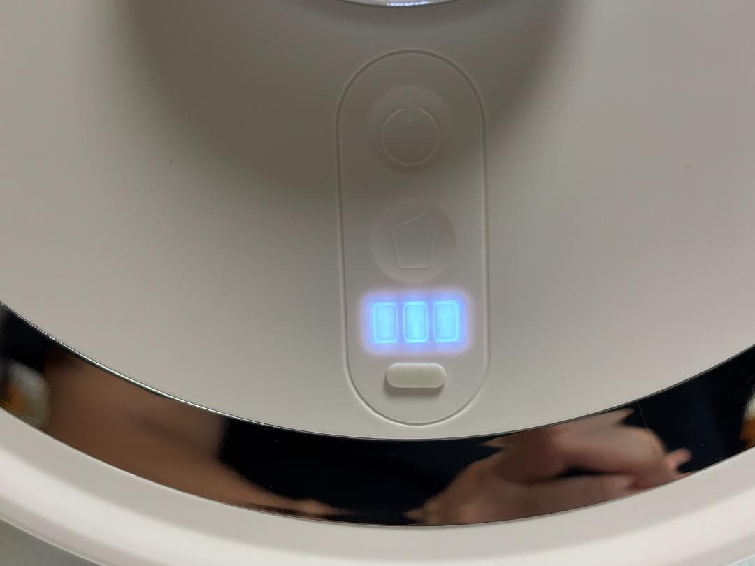 OoBLE 真空 食品保存容器 ホワイト ステンレス USED （1）