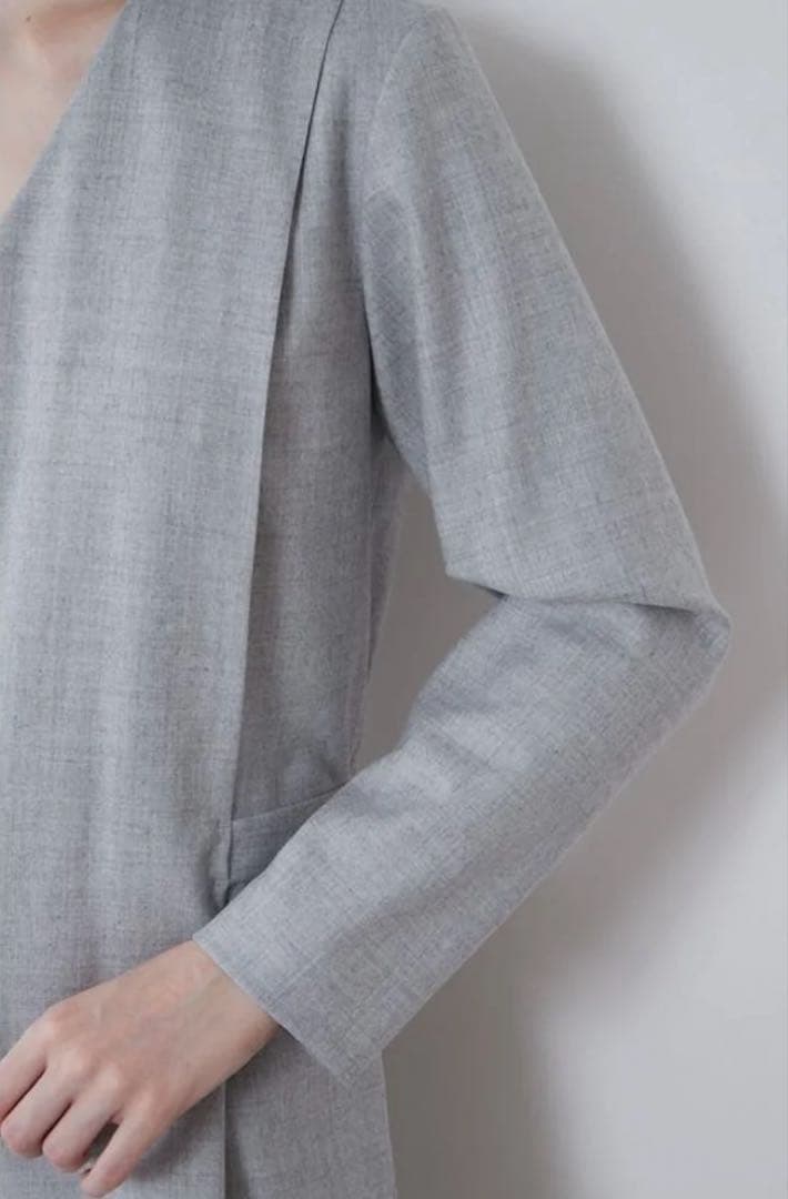 【新品タグ付き】LE PHIL ルフィル ウールストレッチコンビネゾン 1 黒