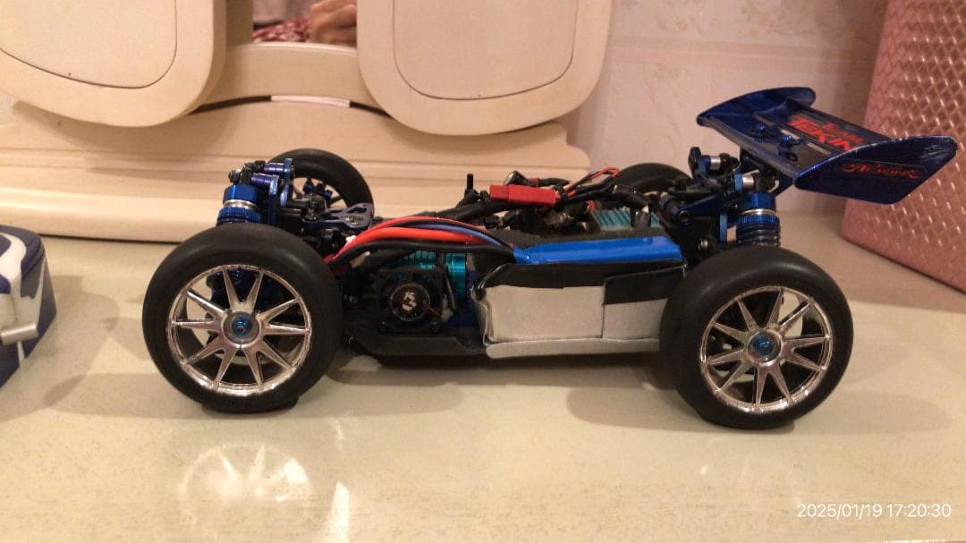 京商　ミニインファーノ　ブラシレスモ　アルミ付き　メカ付き(受信機のみ無し)