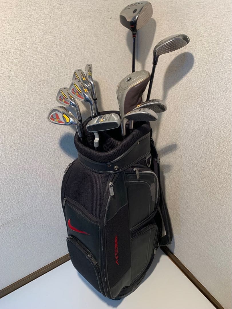 ナイキ NIKEゴルフ クラブセット キャディーバック 10本セット