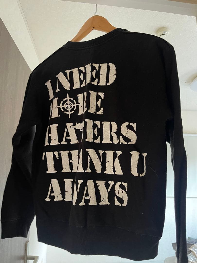 flexwitmeスウェット 黒 - メルカリ