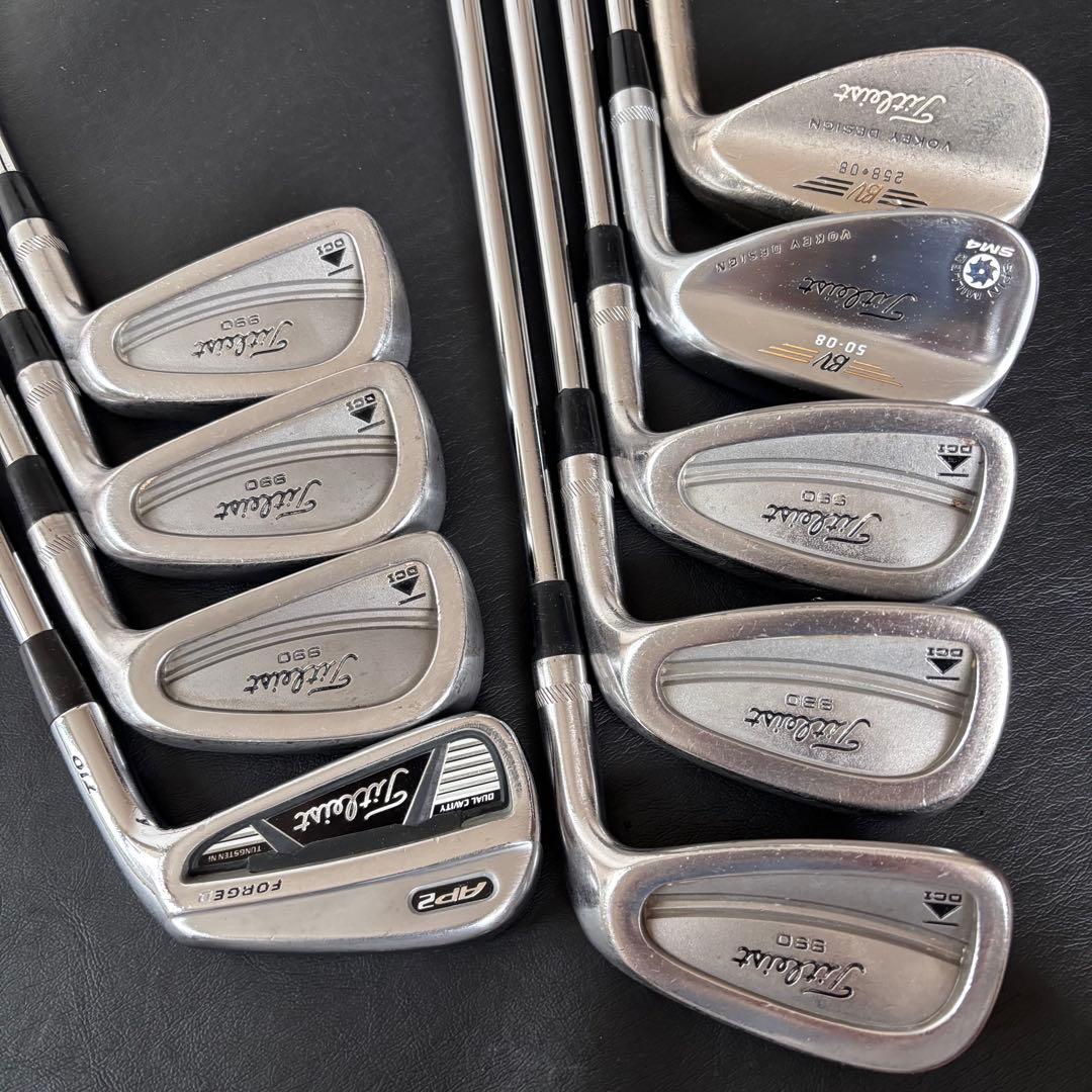 送料込メンズゴルフクラブセットTitileistタイトリストTsi990 AP3