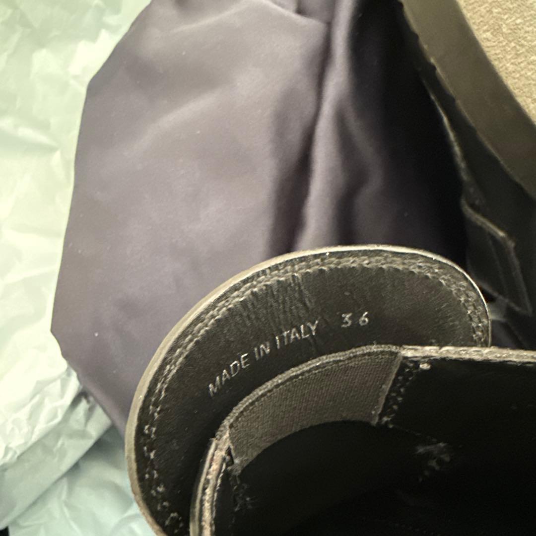 RONISARA さま専用　　PRADA ブラック ローファー 保存袋付き