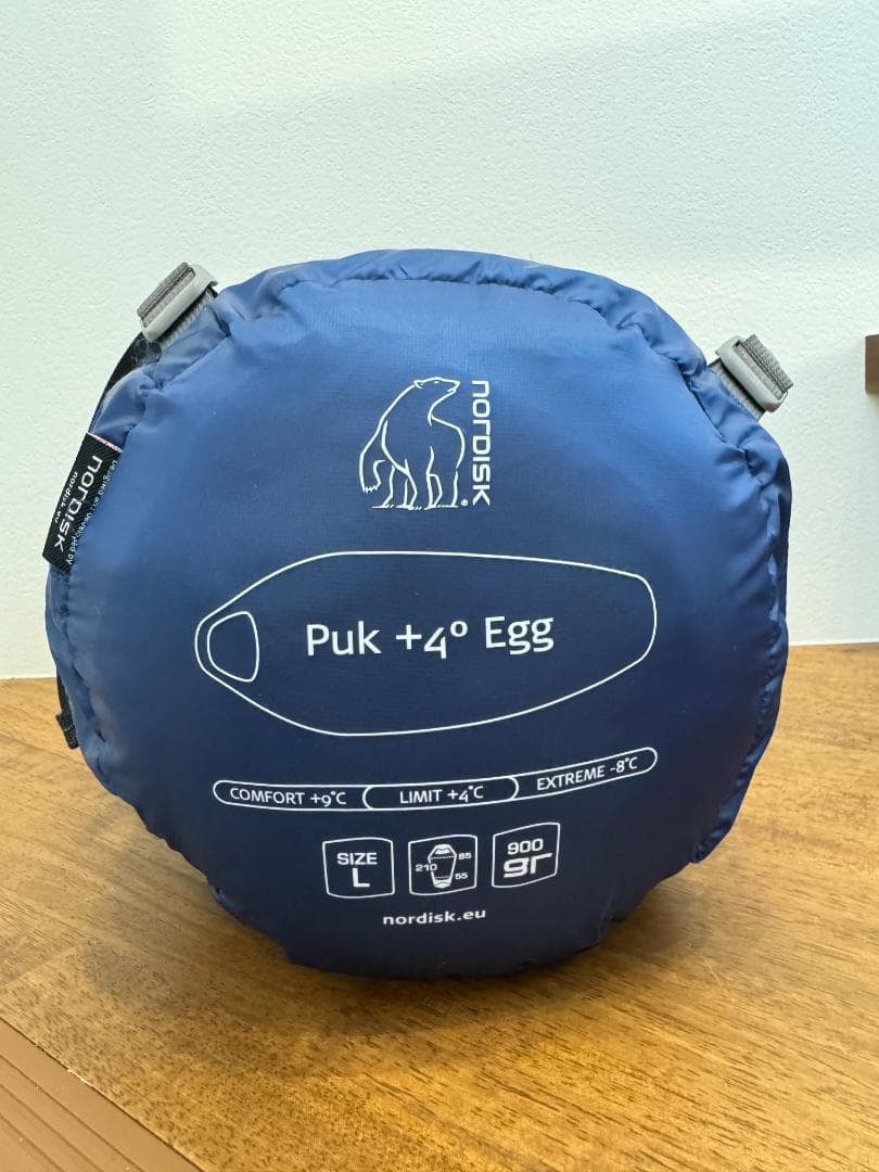 新品＊国内正規品 NORDISK Puk +4° Egg プク L 寝袋