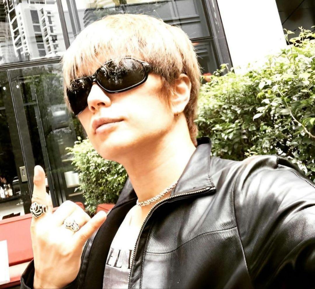 EMPORIO ARMANI レザー 切替 ジャケット GACKT着用 - メルカリ