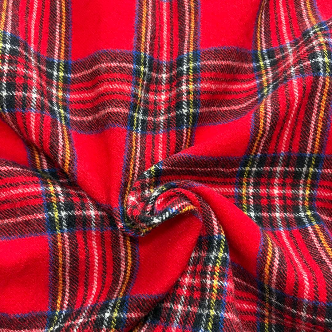 トリコットコムデギャルソン 大判ストール チェック柄 マフラー ブランケット