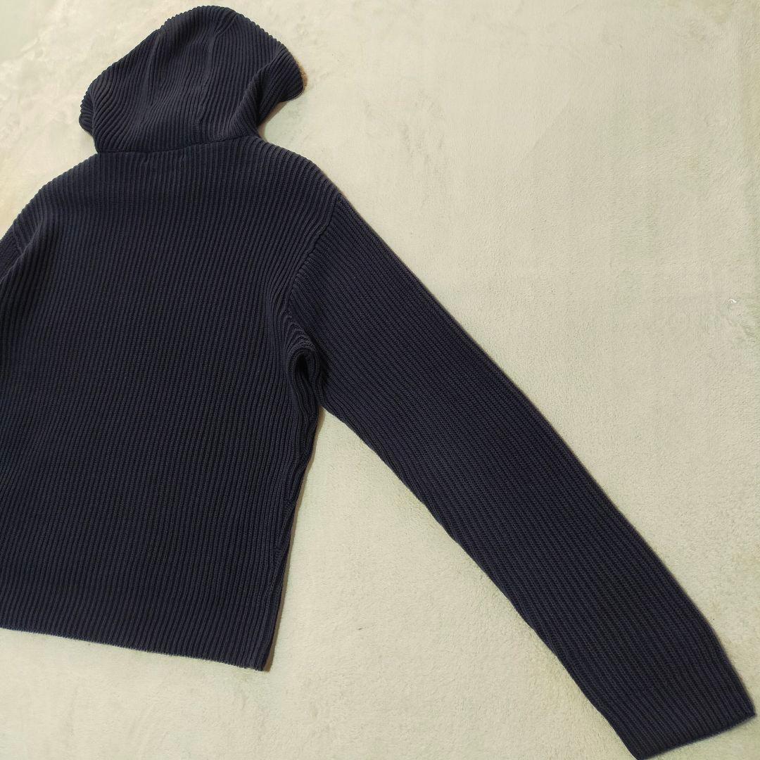 美品　90S　ポロラルフローレン　ケーブルニットパーカー　Lサイズ