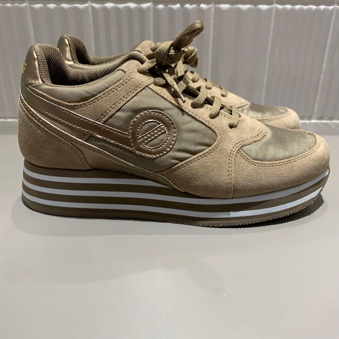 【未使用✨】NONAME ベージュ スニーカー　38 24cm パルコジョガー