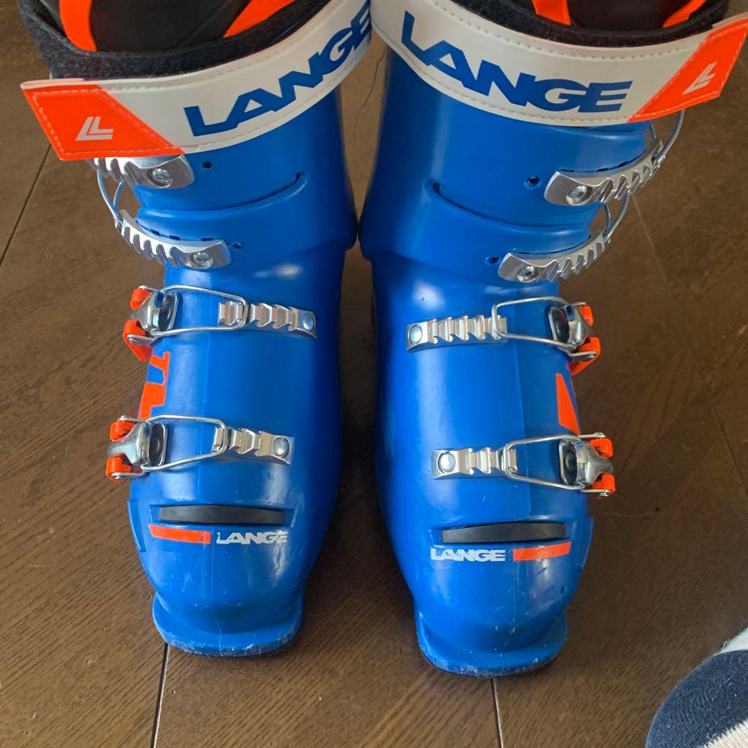 LANGE RSJ60 子ども用スキー靴 24.5 LANGE RSJ 60 スキーブーツ 子ども