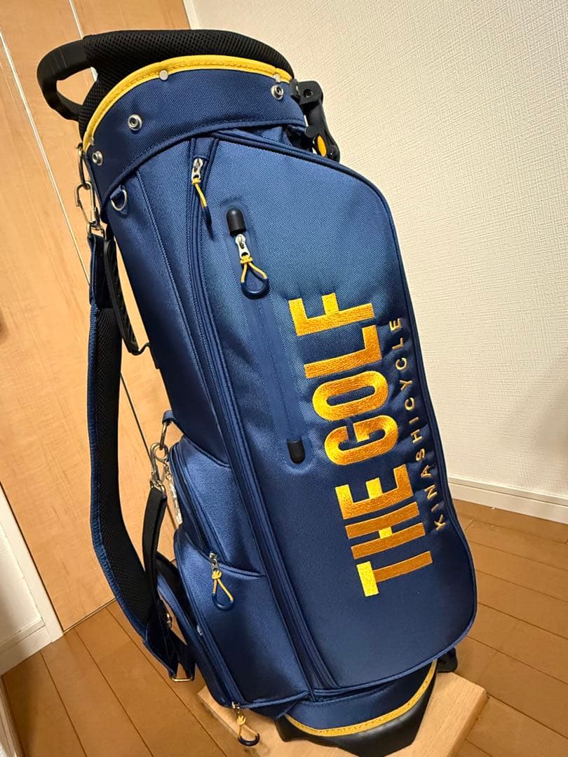 木梨サイクル 《THE GOLF》ゴルフバッグ ネイビー　完売品