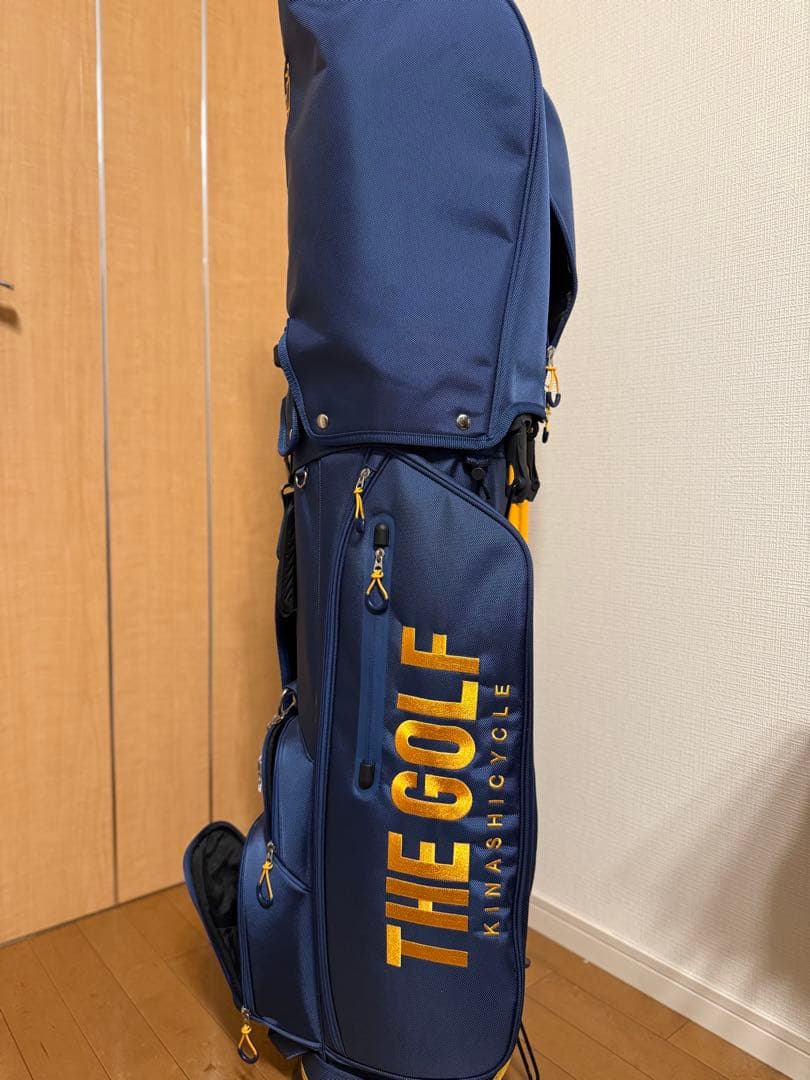 木梨サイクル 《THE GOLF》ゴルフバッグ ネイビー　完売品