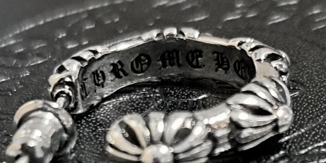 CHROME HEARTS SBT クロスバンドフープ ピアス 片耳