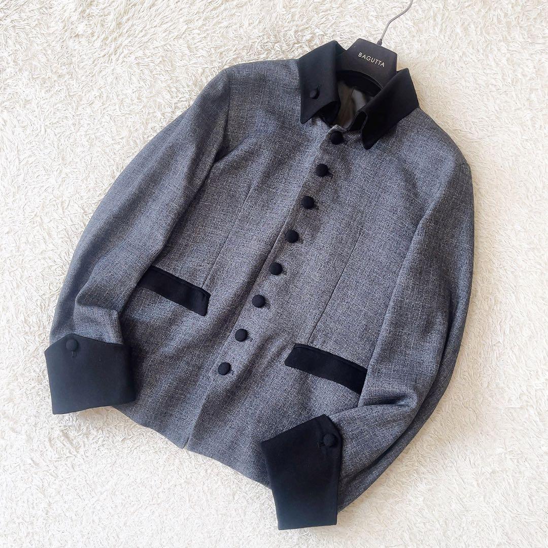 NO ID.BLACK ノーアイディー　ストレッチシングルナポレオンジャケット