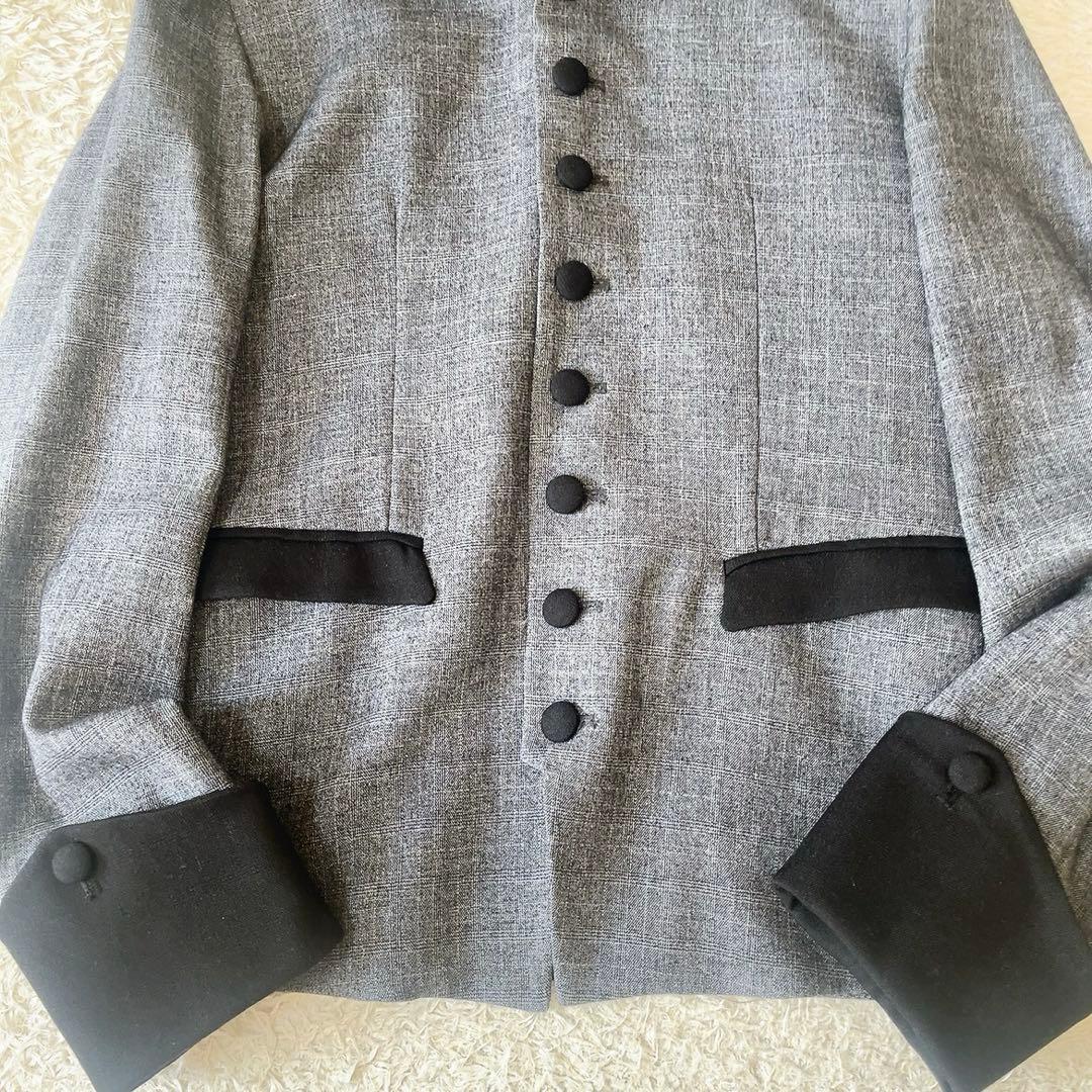 NO ID.BLACK ノーアイディー　ストレッチシングルナポレオンジャケット