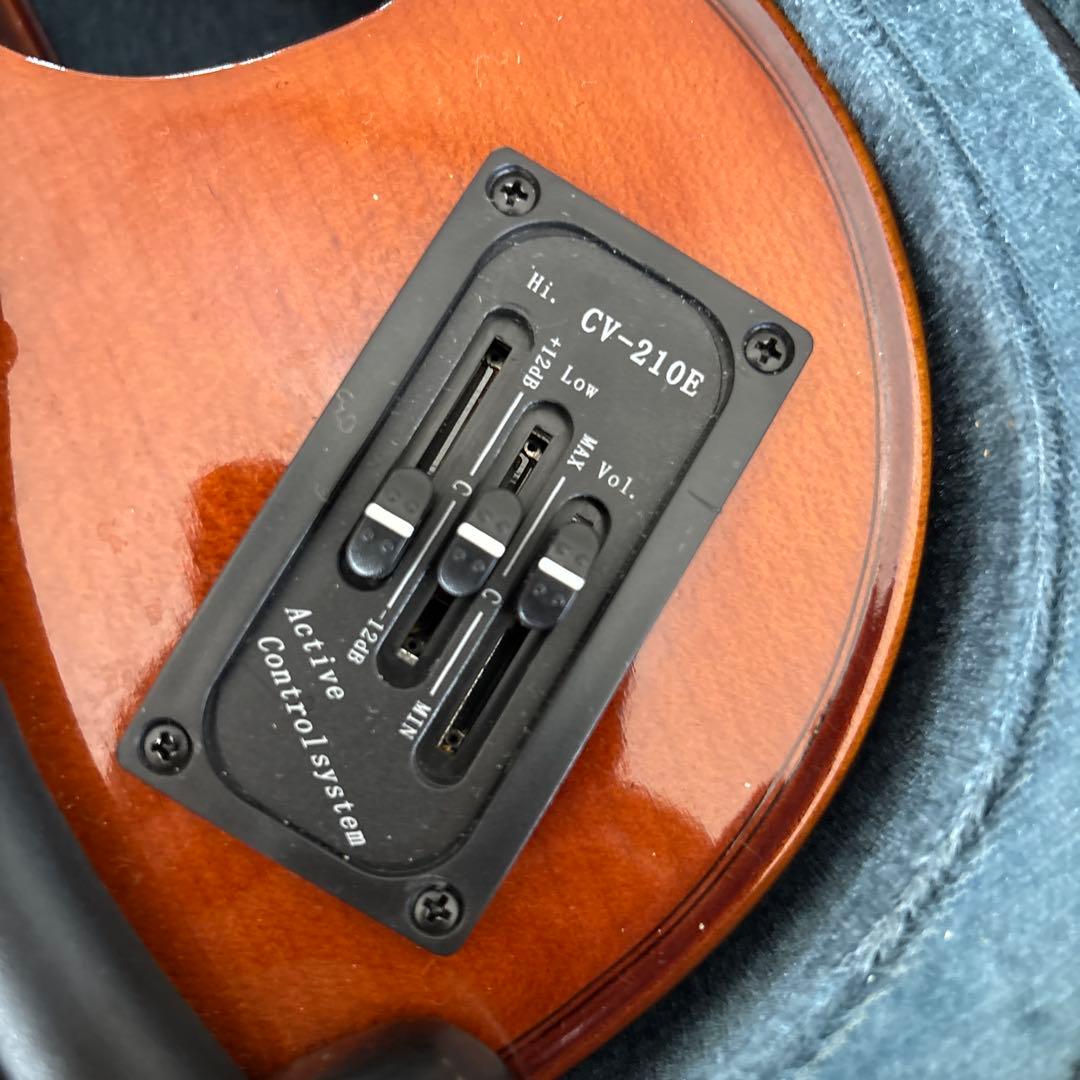 カルロ・ジョルダーノ　電子ヴァイオリン　CV-210E エレキバイオリン