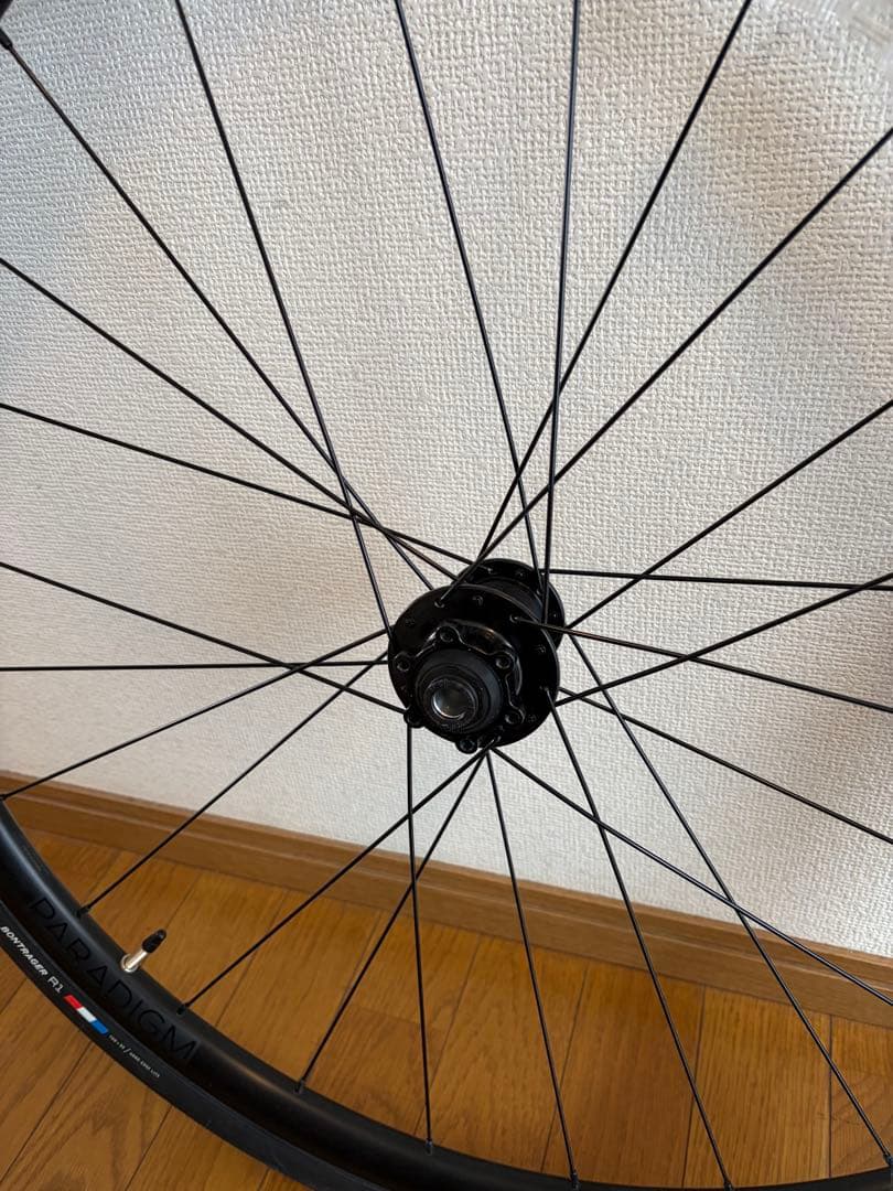 ボントレガーParadigm 完組ホイール前後　ディスクブレーキ用