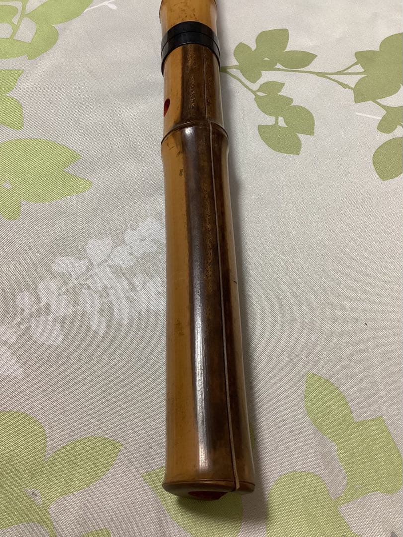 25日限定値下げ★レアな希少尺八 和楽器 キャップ 管楽器と革のケース