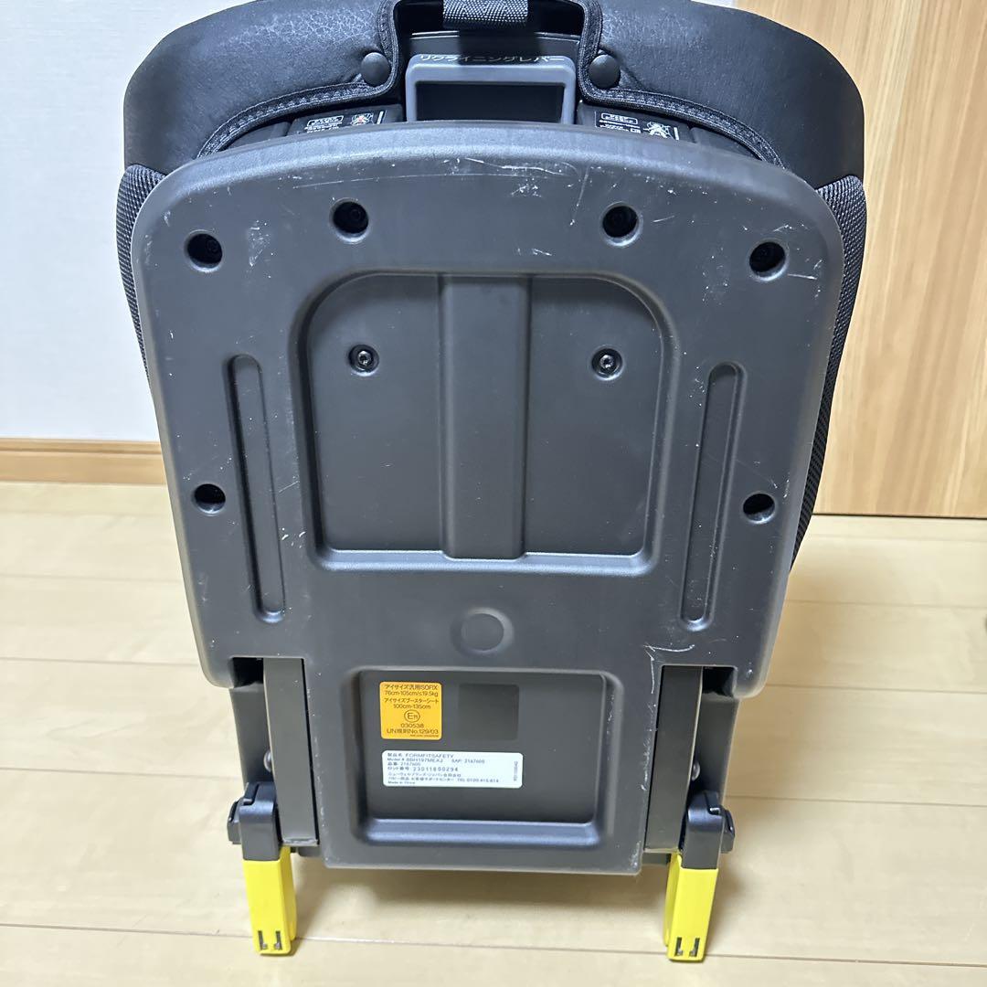 美品 Aprica フォームフィット ISOFIX セーフティープラスAB
