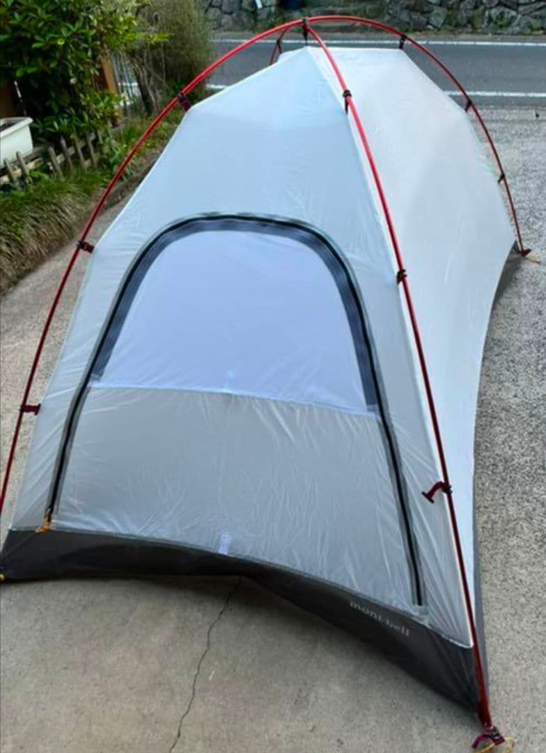 モンベル ステラリッジ テント2 本体＋ フライシート、グランドシート