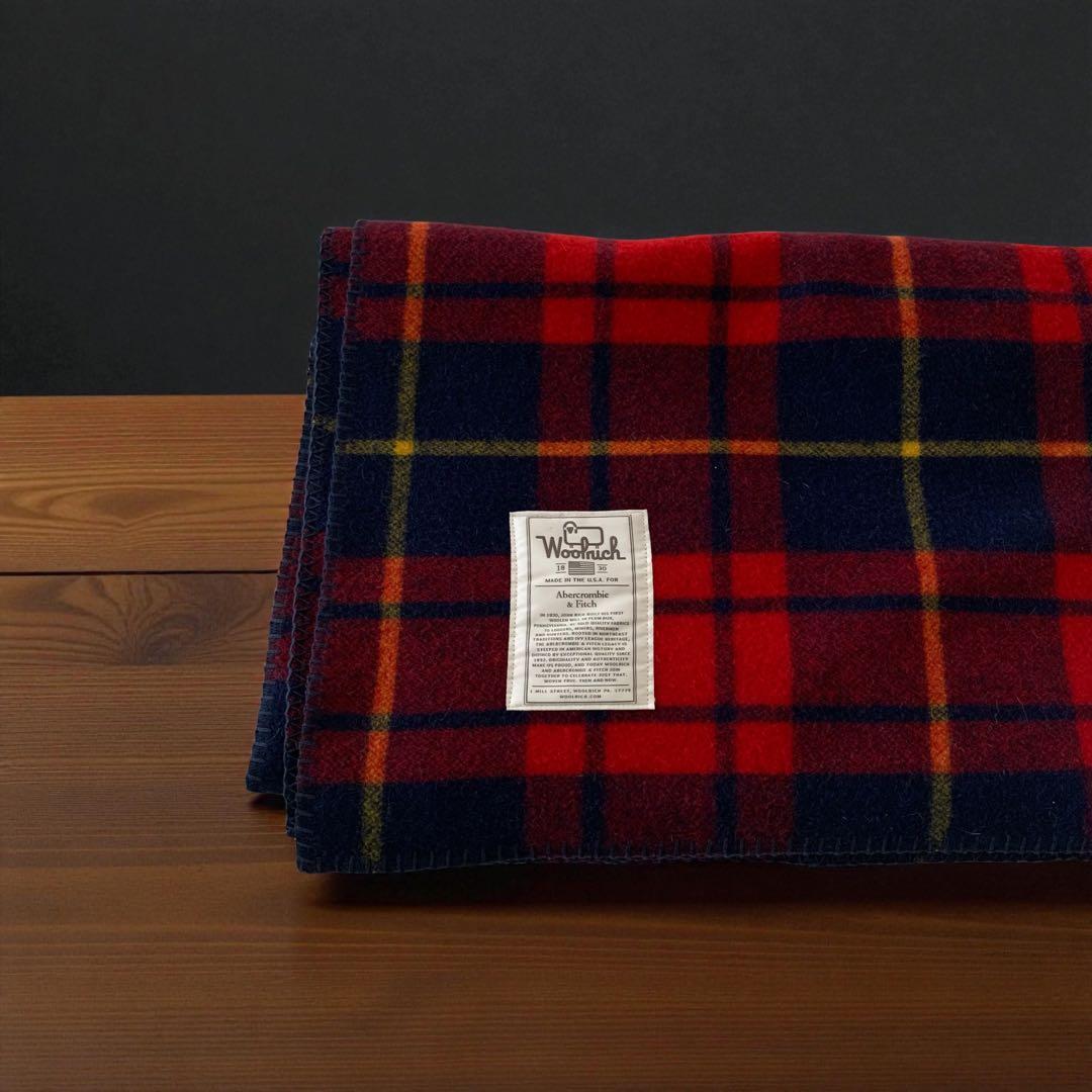 Woolrich x アバクロンビー＆フィッチ・ウールブランケット・アウトドア