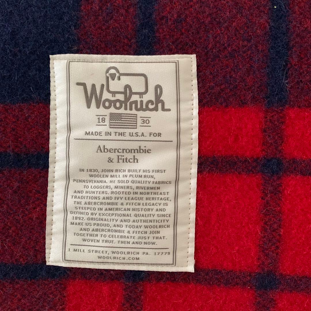 Woolrich x アバクロンビー＆フィッチ・ウールブランケット・アウトドア
