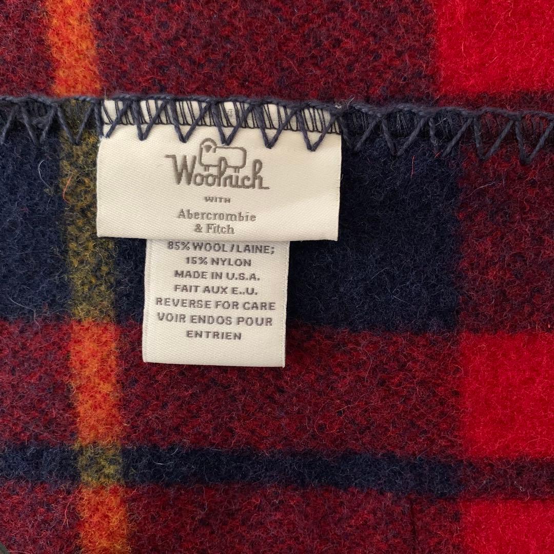 Woolrich x アバクロンビー＆フィッチ・ウールブランケット・アウトドア