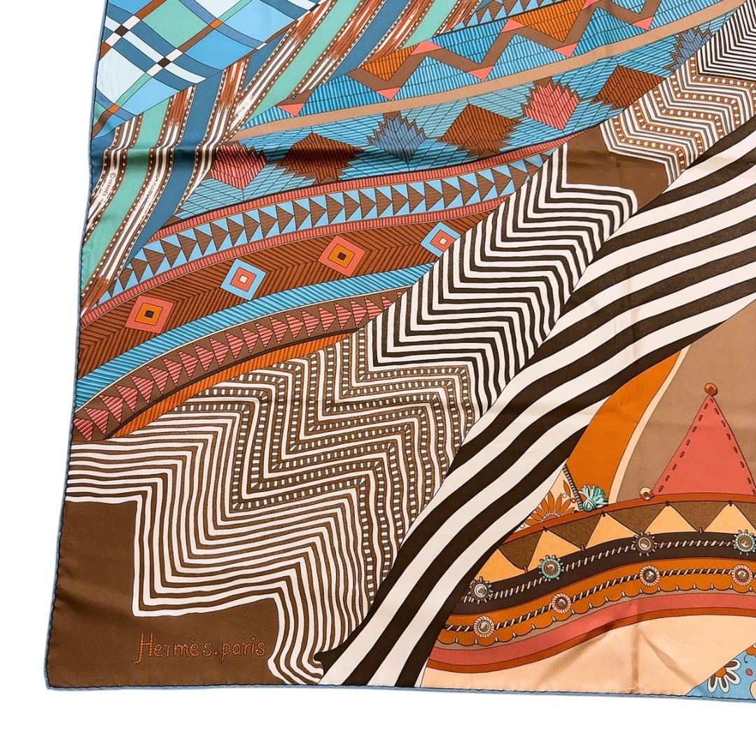 ◇エルメス◇カレ90/スカーフ/インドのかけら/coupons indiens