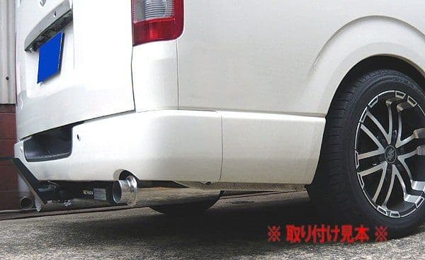 a新品未使用200系ハイエース専用砲弾型マフラーカッター