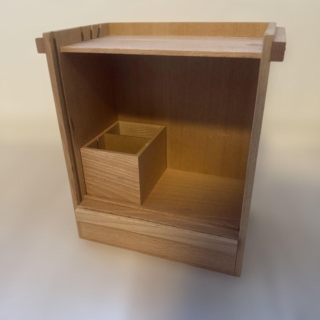 中川政七商店 化粧箱 ドレッサー・鏡台 引き出し付き