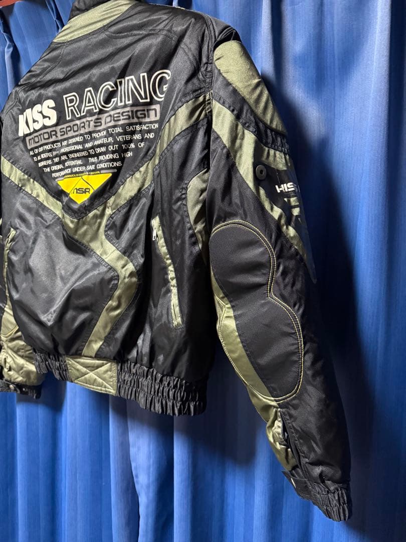 レア 希少 KISS RACING キスレーシング ライディングジャケット M