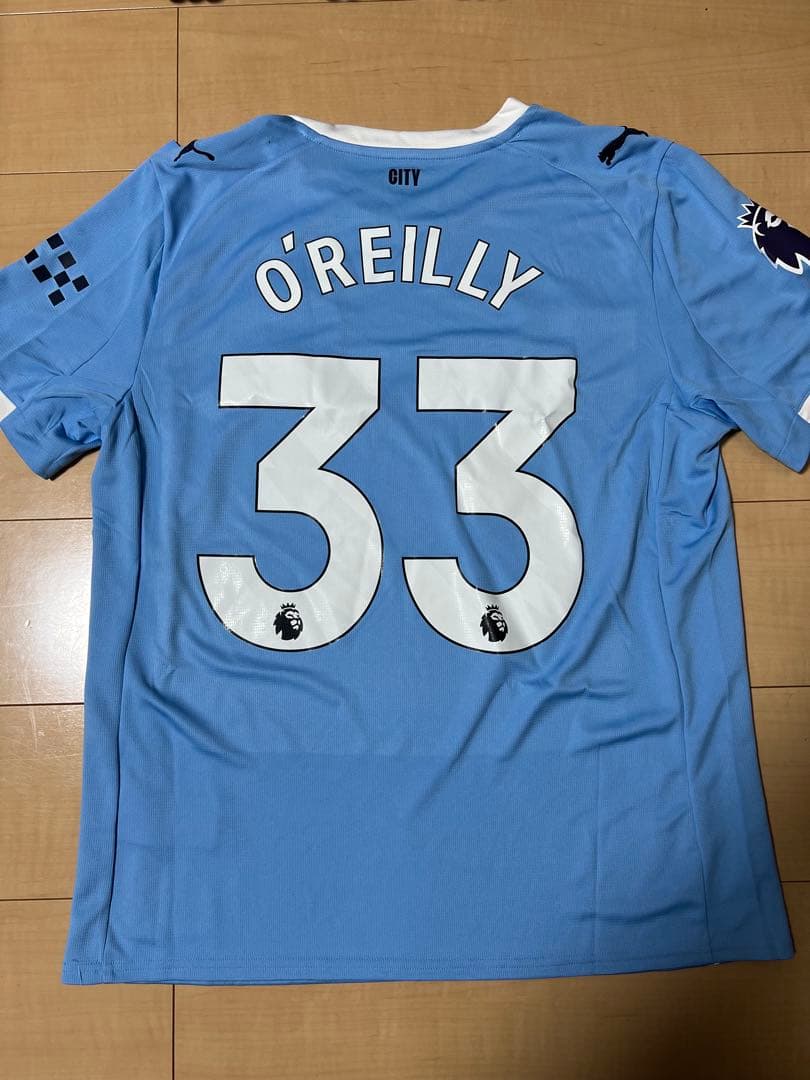 マンチェスターシティー25/26ユニフォーム オライリー Lサ