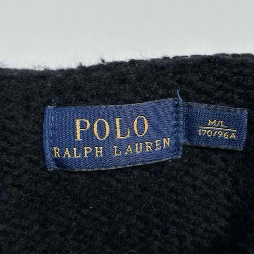 可愛い♡ポロラルフローレン ネイティブ柄 ポンチョ フリンジ キャメル