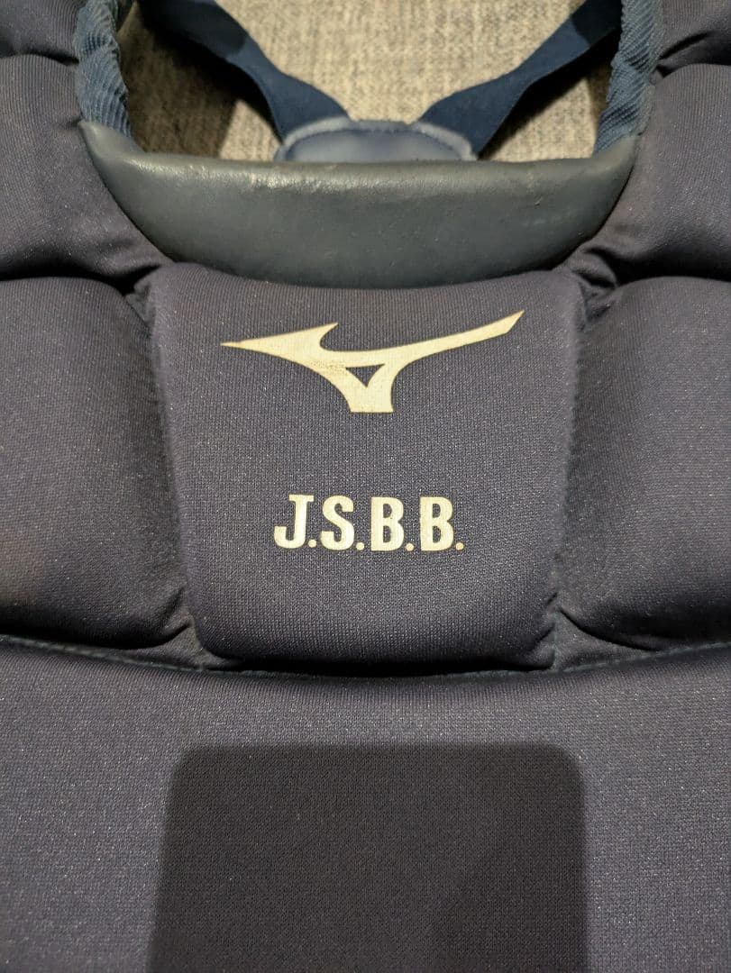 Mizuno キャッチャー用防具セット 紺色