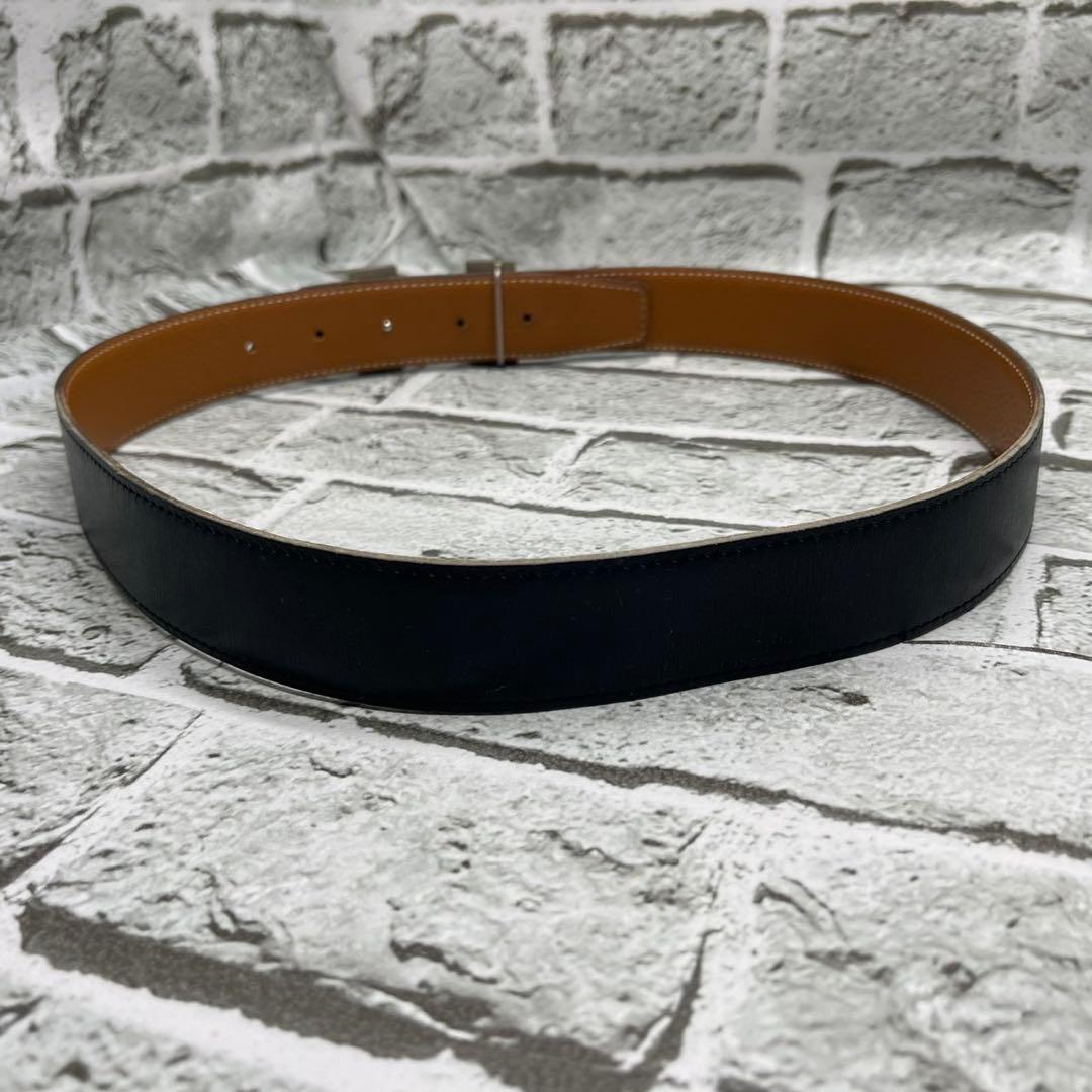 エルメス ベルト コンスタンス Hバックル リバーシブル レザー ブラック