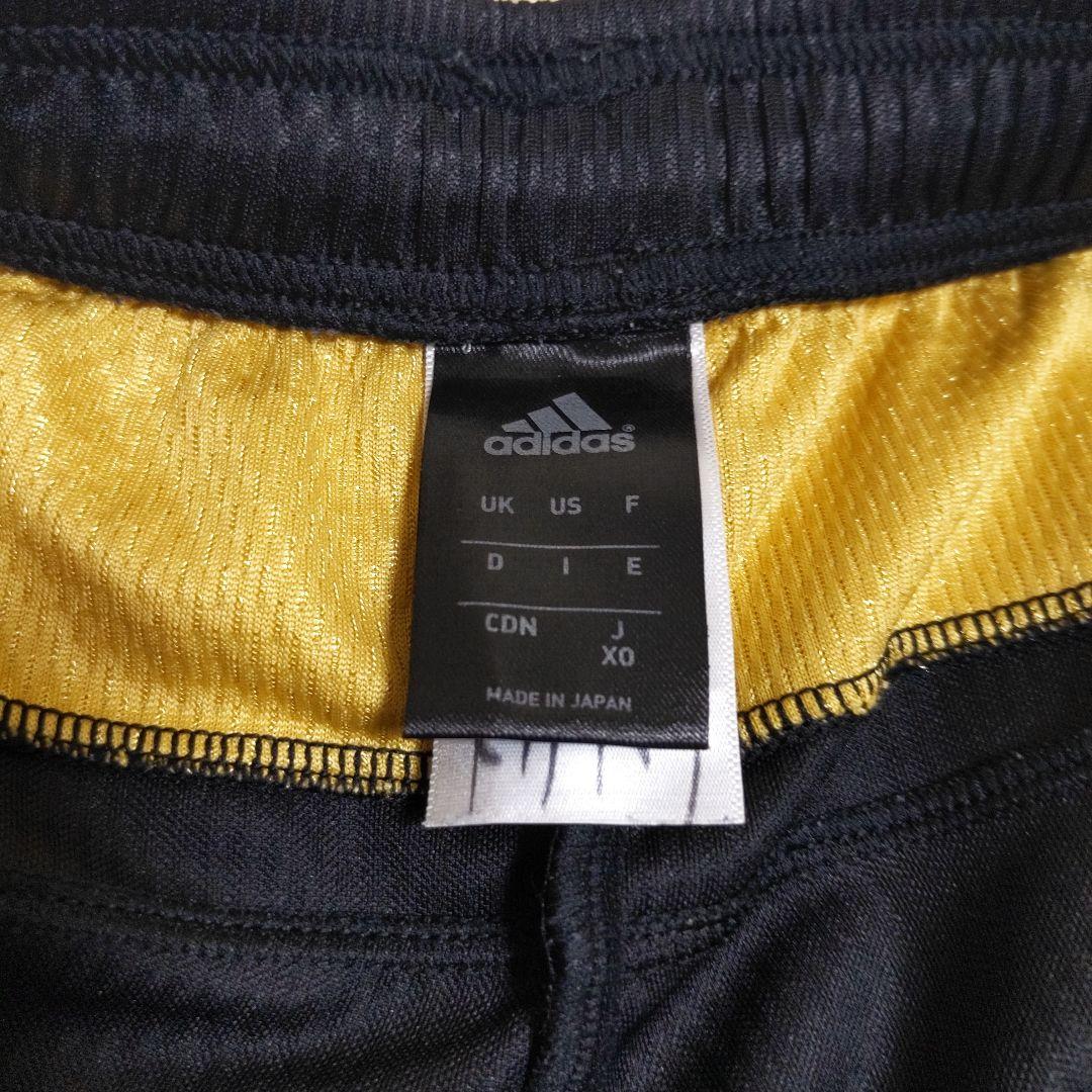 アディダス adidas ジャージ セットアップ 金黒 3L 日本製