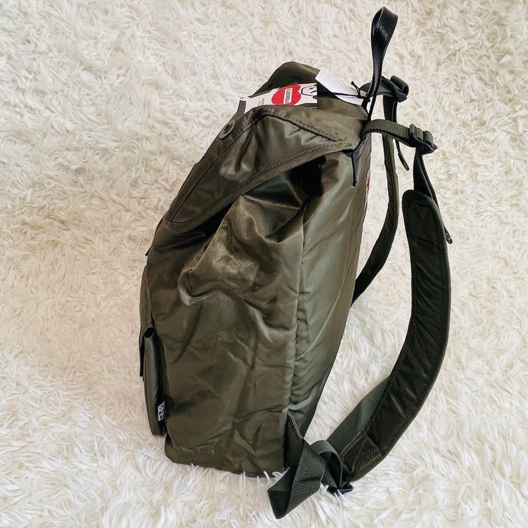 【未使用／タグ付き】アルベロベロ ぶたさん　ナイロン リュック　カーキ